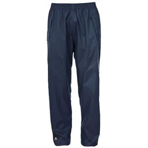 Trespass Adults Unisex Waterproof Overalls Qikpac Over Pants/Trousers / Dark Nav